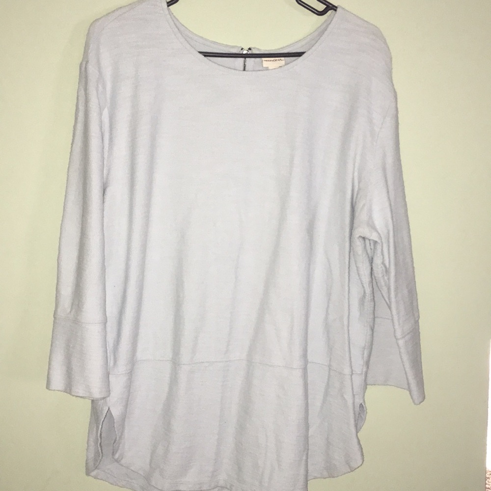 Merona ✨ Light Blue 3/4 Sleeve Thick Shirt ✨